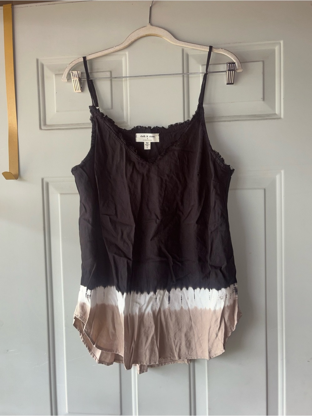 Cloth & Stone Anthropologie tie dye tank size L